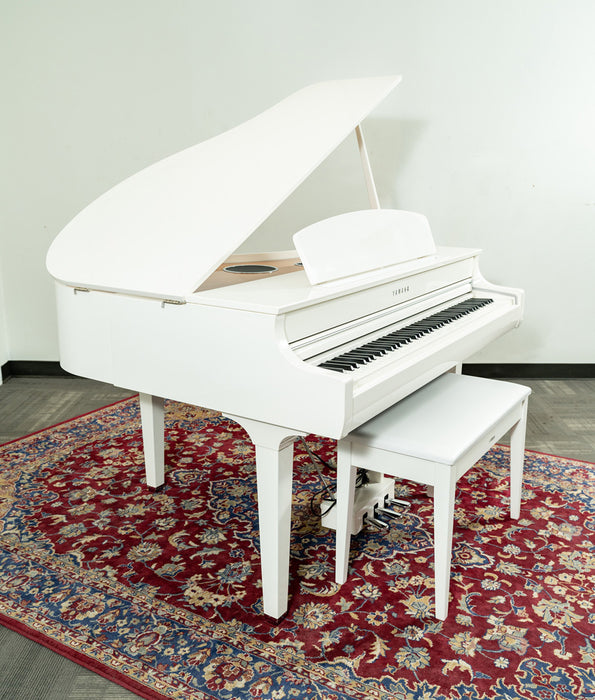 Yamaha Clavinova CLP-795GP Digital Grand Piano | Polished White | SN: UCDH01014 | Used