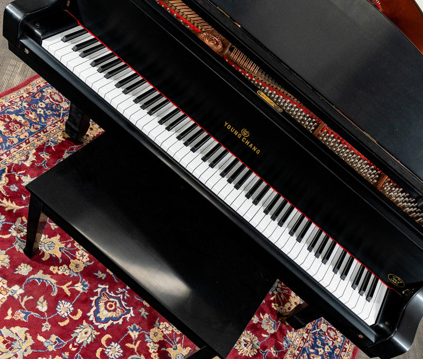 Young Chang PG150 Grand Piano | Satin Ebony | SN: YG0141421 | Used