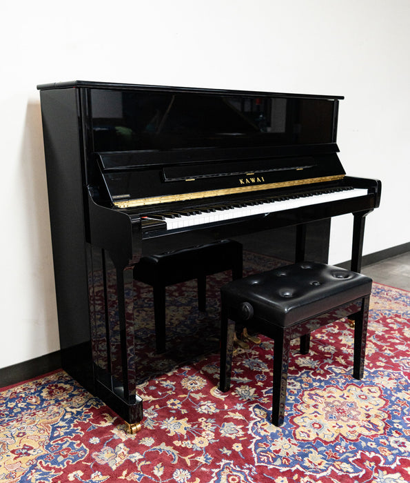 Kawai K-3 48" Upright Piano | Polished Ebony | SN: 2629747 | Used