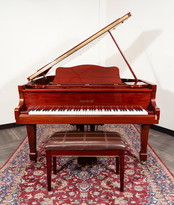 Schumann G-82 Grand Piano | Polished Mahogany | SN: 8511431 | Used