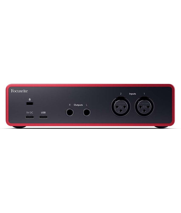 Focusrite Scarlett 2i2 USB Audio Interface - 4th Generation