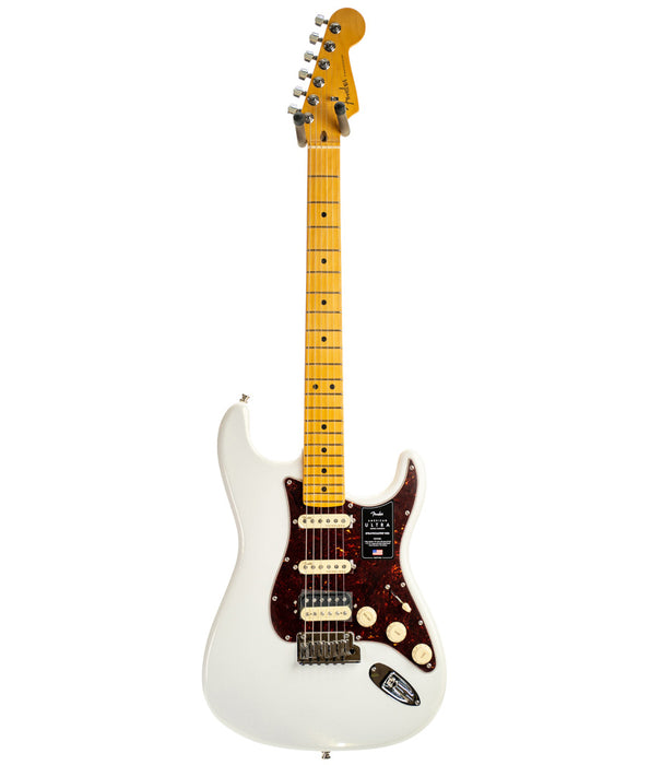 Fender American Ultra Stratocaster HSS, Maple Fingerboard, Arctic Pearl