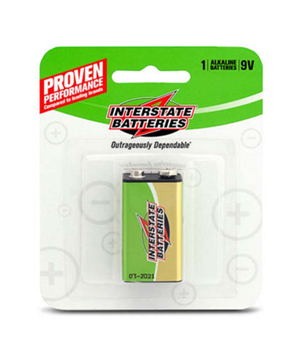 Interstate Batteries DRY0005 9 Volt Workaholic Battery - Single