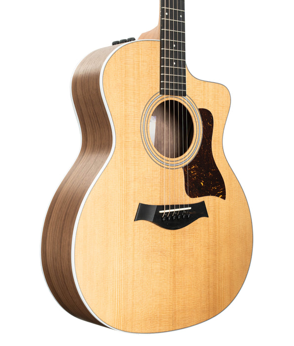 Taylor 214ce Grand Auditorium Spruce/Walnut Acoustic-Electric Guitar - Natural