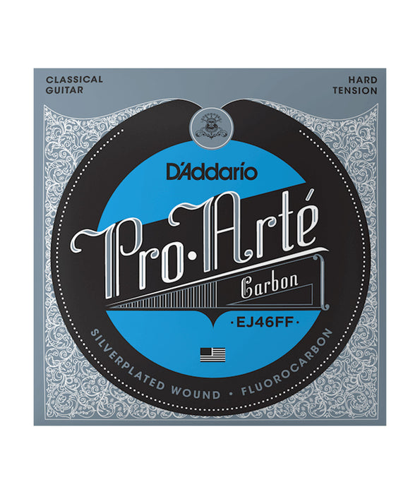 D'Addario EJ46FF Pro-Arte Carbon, Dynacore Basses, Hard Tension Classical Guitar Strings