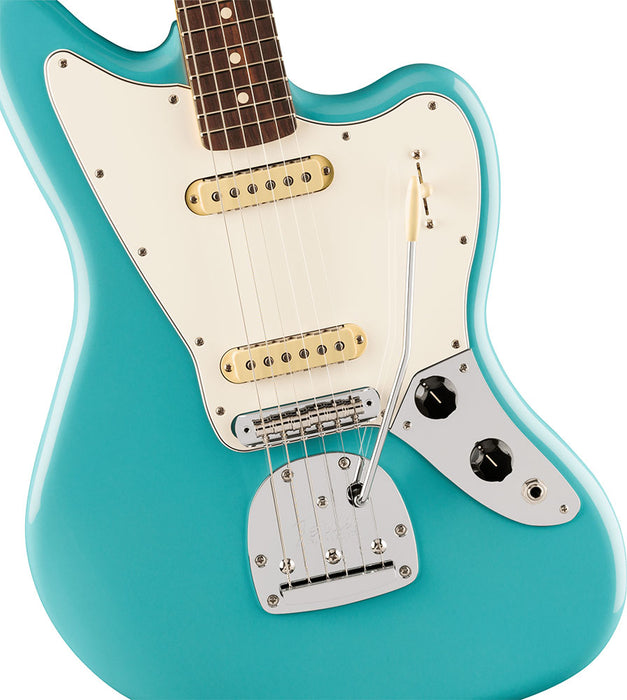 Fender Player II Jaguar Electric Guitar, Rosewood Fingerboard - Aquatone Blue