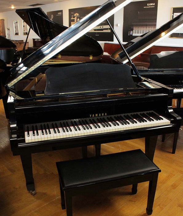 Yamaha 6'1" C3 Grand Piano | Polished Ebony | SN: 1443162 | Used