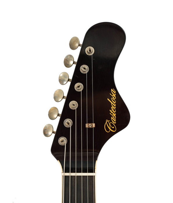 Castedosa Marianna Semi-Hollow Electric Guitar - Aged Black