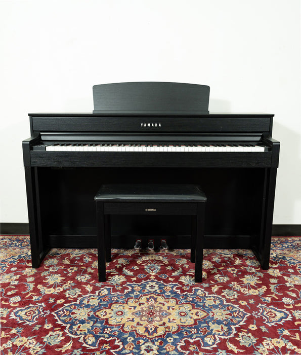 Yamaha Clavinova CLP585 Digital Piano | Matte Black | SN: UCWX01010 | Used