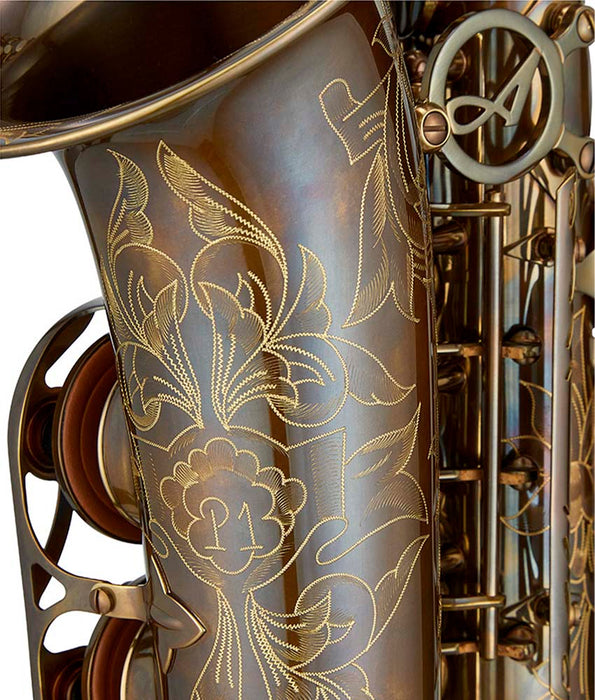 Antigua Winds AS6200 Pro One Eb Alto Saxophone - Classic Antique