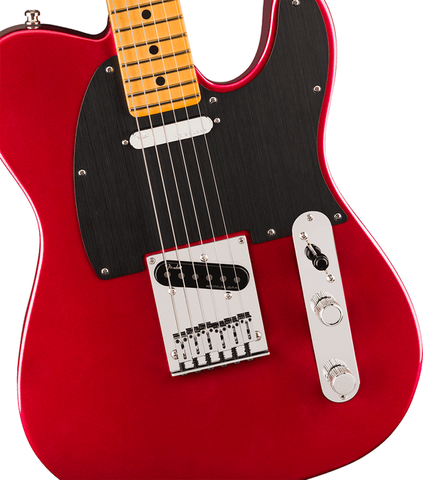 Fender American Ultra II Telecaster Electric Guitar - Maple Fingerboard, Sinister Red | New