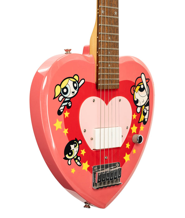 Pre-Owned Daisy Rock Powerpuff Girls Electric Guitar - Promotional Item w/ Cartoon Network Gigbag | Used