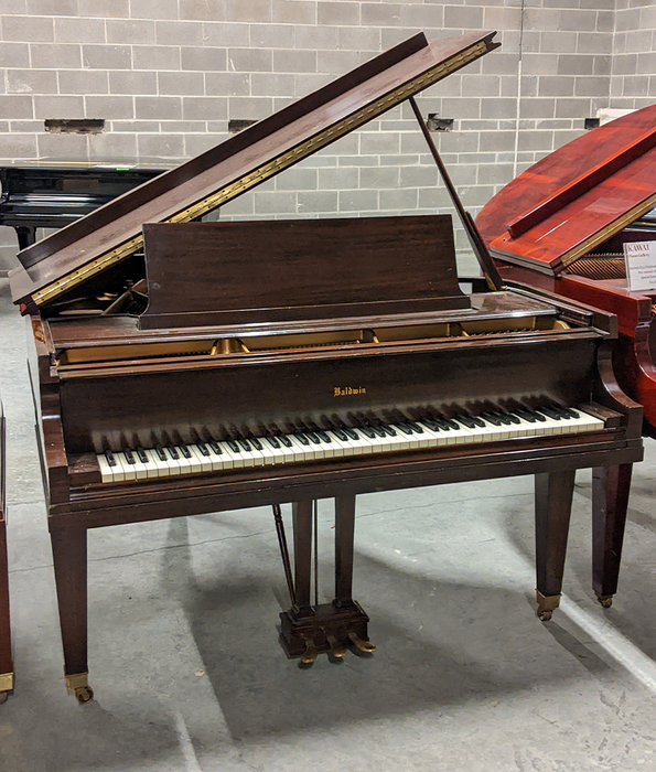 1940 Baldwin 5'2" Model M Baby Grand Piano | Satin Walnut | SN: 88833 | Used