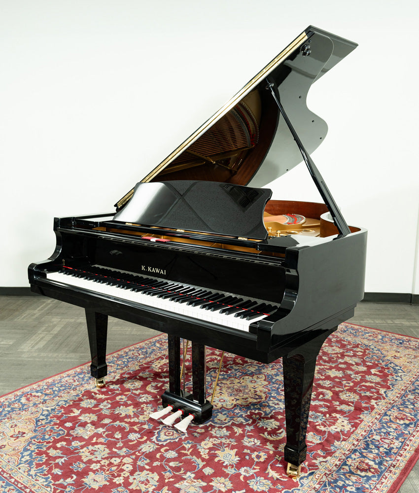 Kawai RX-5A Chamber Grand Piano | Polished Ebony | Used — Alamo
