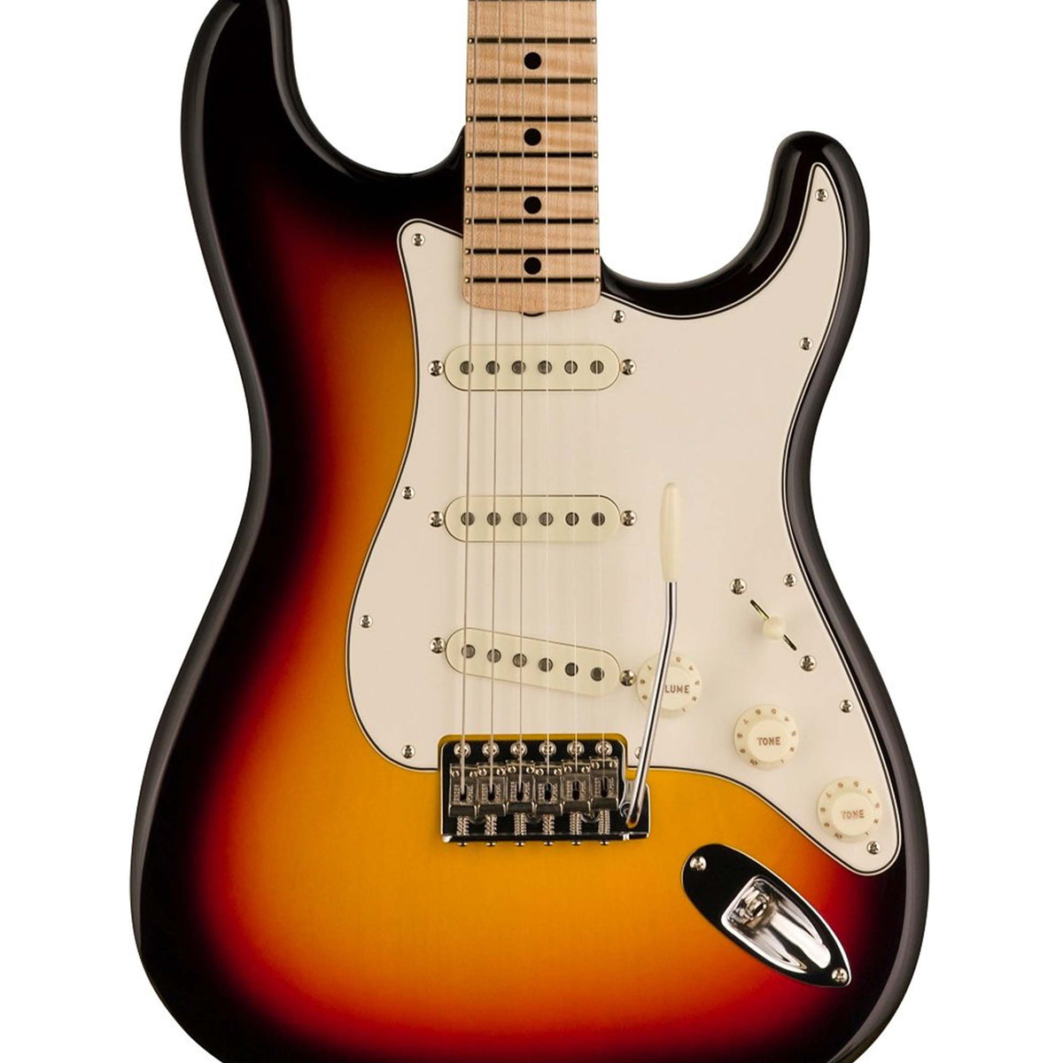 Fender Custom Shop Limited Edition '65 Stratocaster Electric Guitar NOS 3A  Flame, Maple Fingerboard - Target 3-Color Sunburst