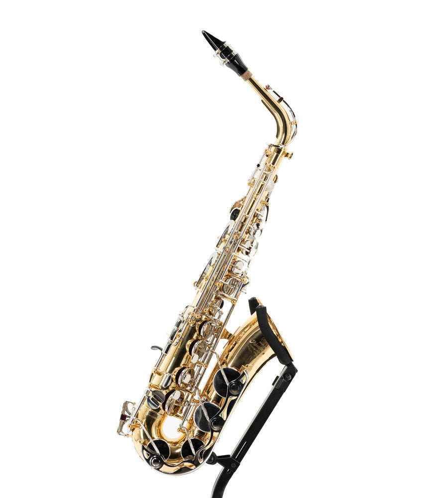 Yamaha YAS-480 Intermediate Eb Alto Saxophone, Gold Finish