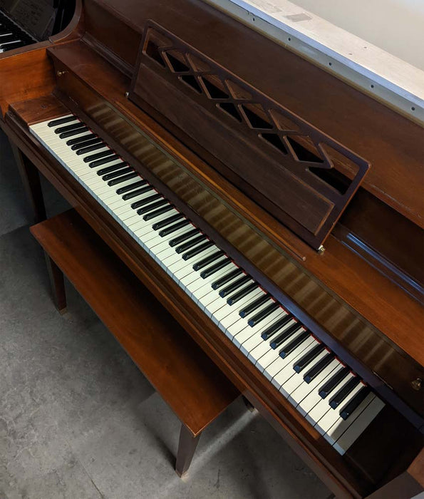 1967 Kawai 41" Console Piano | Satin Walnut | SN: 281540 | Used