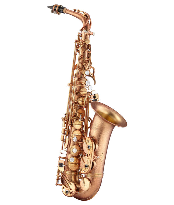 Antigua Winds AS4248RLSF PowerBell Professional Alto Saxophone - Red Brass Splendid