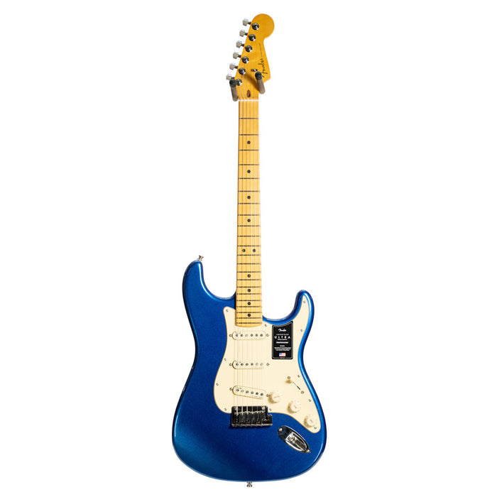 Pre-Owned Fender American Ultra Stratocaster, Maple Fingerboard, Cobra Blue