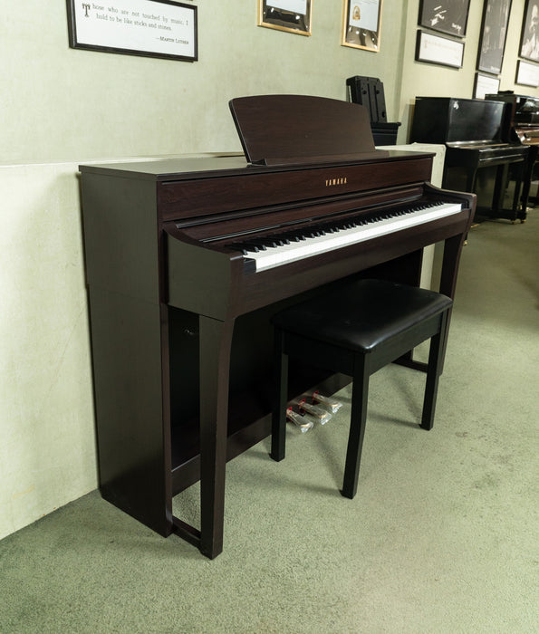 Pre-Owned Yamaha Clavinova CLP-745 Console Digital Piano - Rosewood | Used