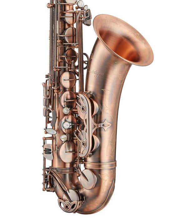 Antigua Winds TS4248 PowerBell Bb Tenor Saxophone - Vintage Copper