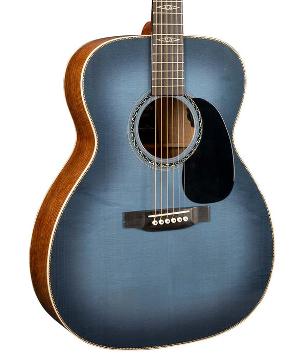 Martin CEO-11 Limited Edition M-14 Fret Acoustic-Electric Guitar - New Horizons Blue Burst