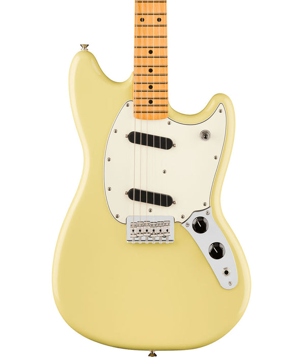 Fender Player II Mustang Electric Guitar, Maple Fingerboard - Hialeah Yellow