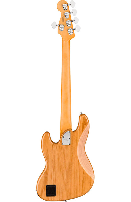 Fender American Ultra Jazz Bass V, Maple Fingerboard - Aged Natural