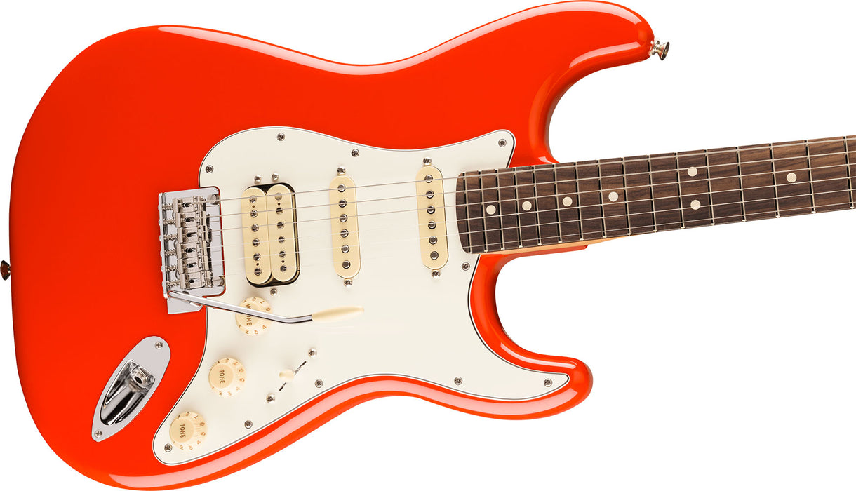 Fender Player II Stratocaster HSS Electric Guitar Rosewood Fingerboard - Coral Red