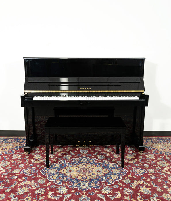 Yamaha 47" T118 Upright Piano | Polished Ebony | SN: H0206528 | Used