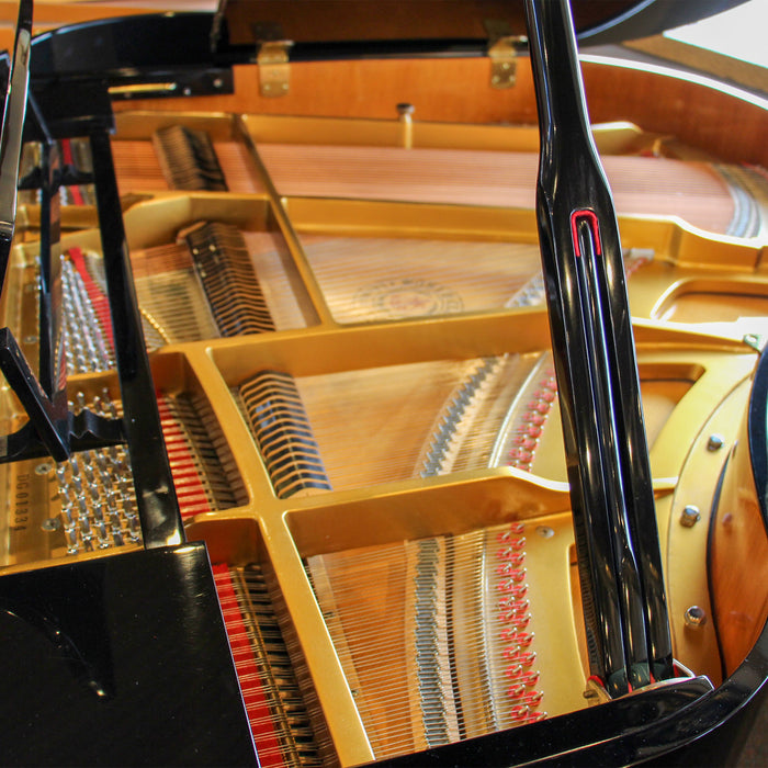 Nordiska Polished Ebony Baby Grand Piano