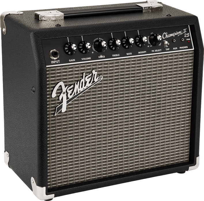 Fender Champion II 25 Electric Guitar Amplifier, 120V | New