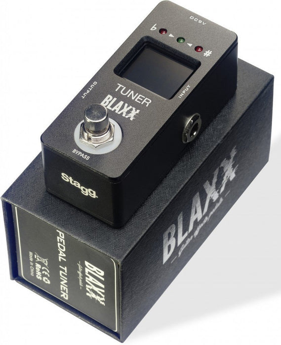 Stagg BX-TUNER BLAXX Series Auto-Chromatic Tuner Pedal