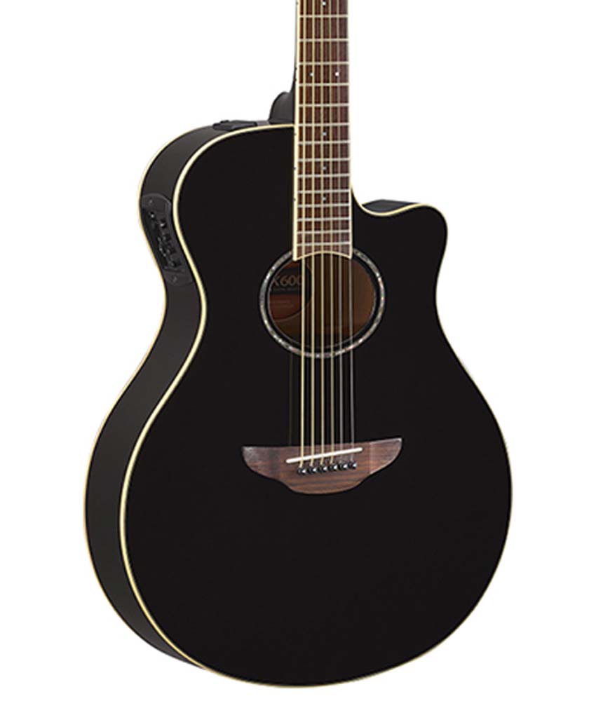 Yamaha APX600BL Thinline Cutaway Acoustic/Electric Guitar — Alamo Music ...