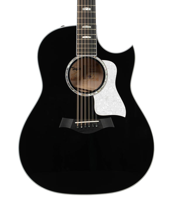 Taylor 657ce Doce Doble 12-String Grand Pacific Acoustic-Electric Guitar - Black