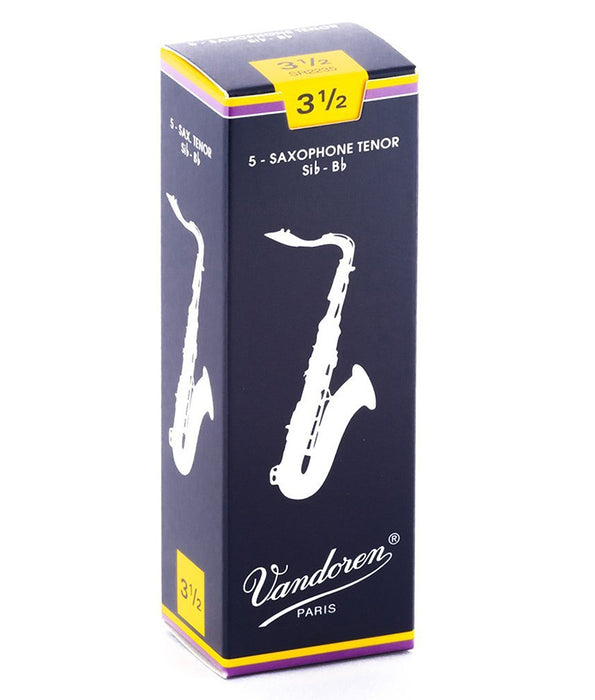 Vandoren SR2235 #3.5 Tenor Sax Reeds - 5 Pack