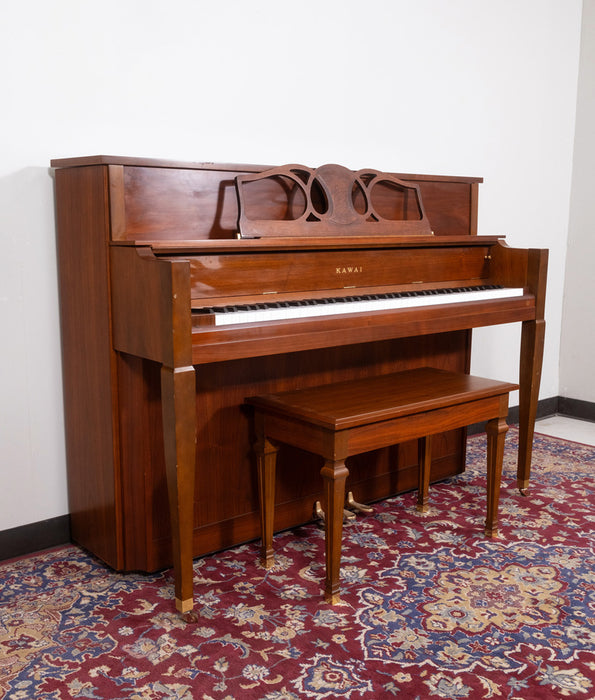 Kawai 43" 801-C Upright Piano | Satin Walnut | SN: K897377 | Used