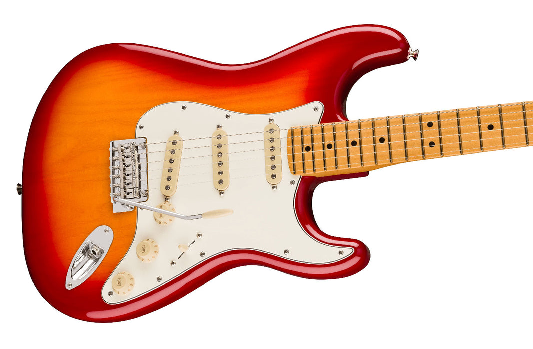 Fender Player II Stratocaster Electric Guitar, Maple Fingerboard - Aged Cherry Burst