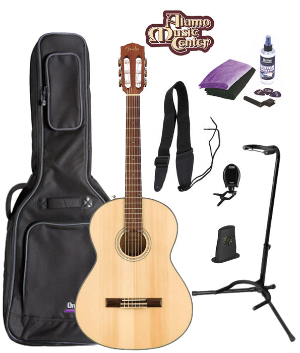 Fender CN-60S Nylon String Acoustic - Natural