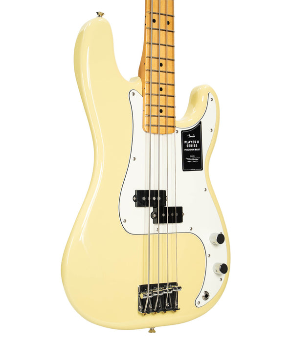 Fender Player II Precision Bass Guitar, Maple Fingerboard - Hialeah Yellow