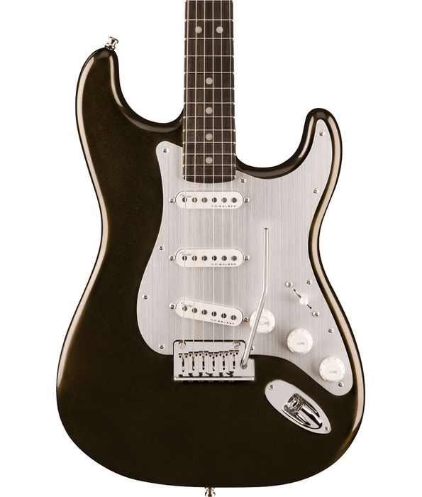 Fender American Ultra II Stratocaster Electric Guitar - Ebony Fingerboard, Texas Tea | New