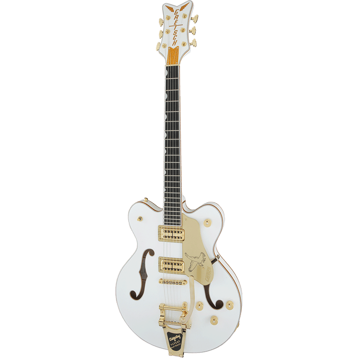 Gretsch G6636T Players Edition Falcon Center Block Double-Cut with String-Thru Bigsby Electric Guitar - White