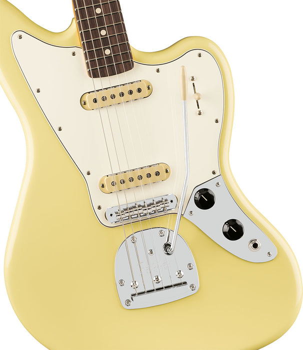 Fender Player II Jaguar Electric Guitar, Rosewood Fingerboard - Hialeah Yellow