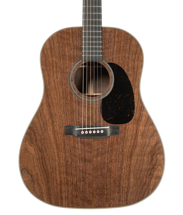 Martin Custom Shop All-Walnut Slope Shoulder Dreadnought, NAMM Wood Pick Acoustic Guitar