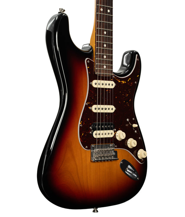 Pre-Owned Fender American Professional II HSS Stratocaster, 3-Tone Sunburst, Rosewood Fingerboard Electric Guitar | Used