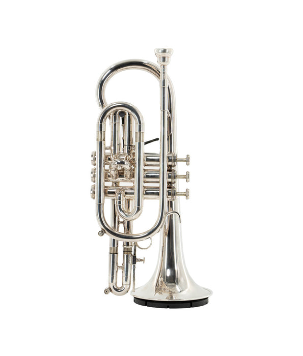 Pre-Owned Getzen Capri Cornet - Silver Plated | Used