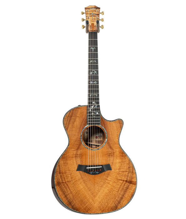 Taylor Custom Grand Auditorium #12904 Hawaiian Koa Master Acoustic-Electric Guitar