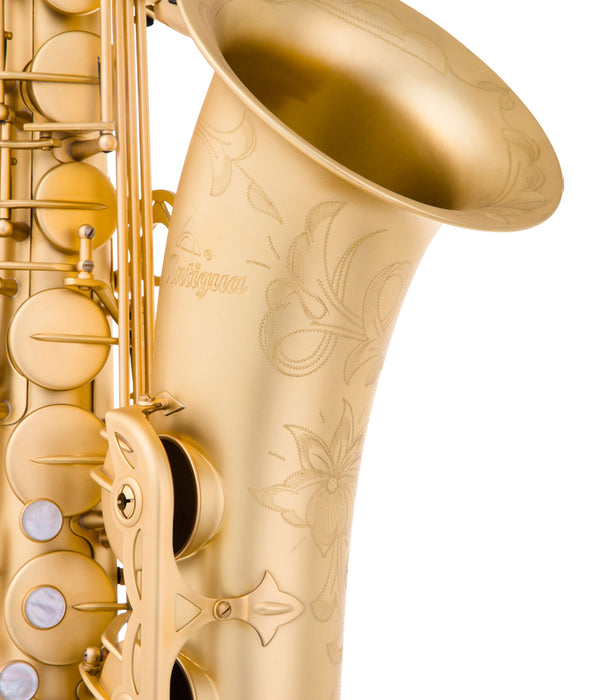 Antigua Winds TS4348 Model 25 PowerBell Tenor Saxophone - Classic Unlacquered