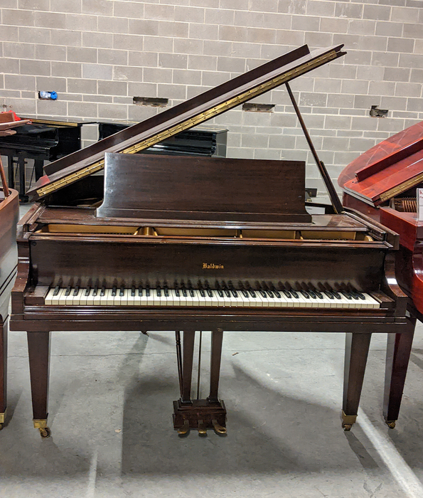 1940 Baldwin 5'2" Model M Baby Grand Piano | Satin Walnut | SN: 88833 | Used