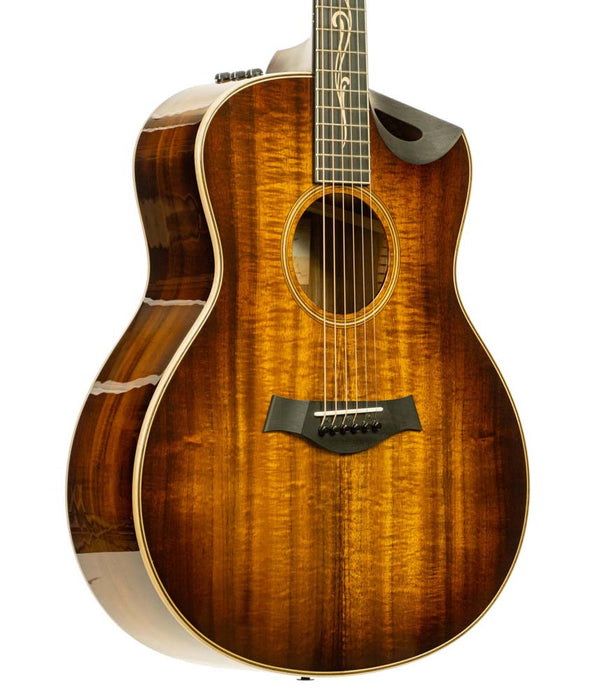 Taylor K26ce Grand Symphony Acoustic-Electric Guitar - Koa Edge Burst